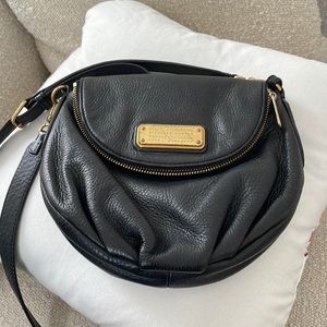 Marc Jacobs black leather crossbody